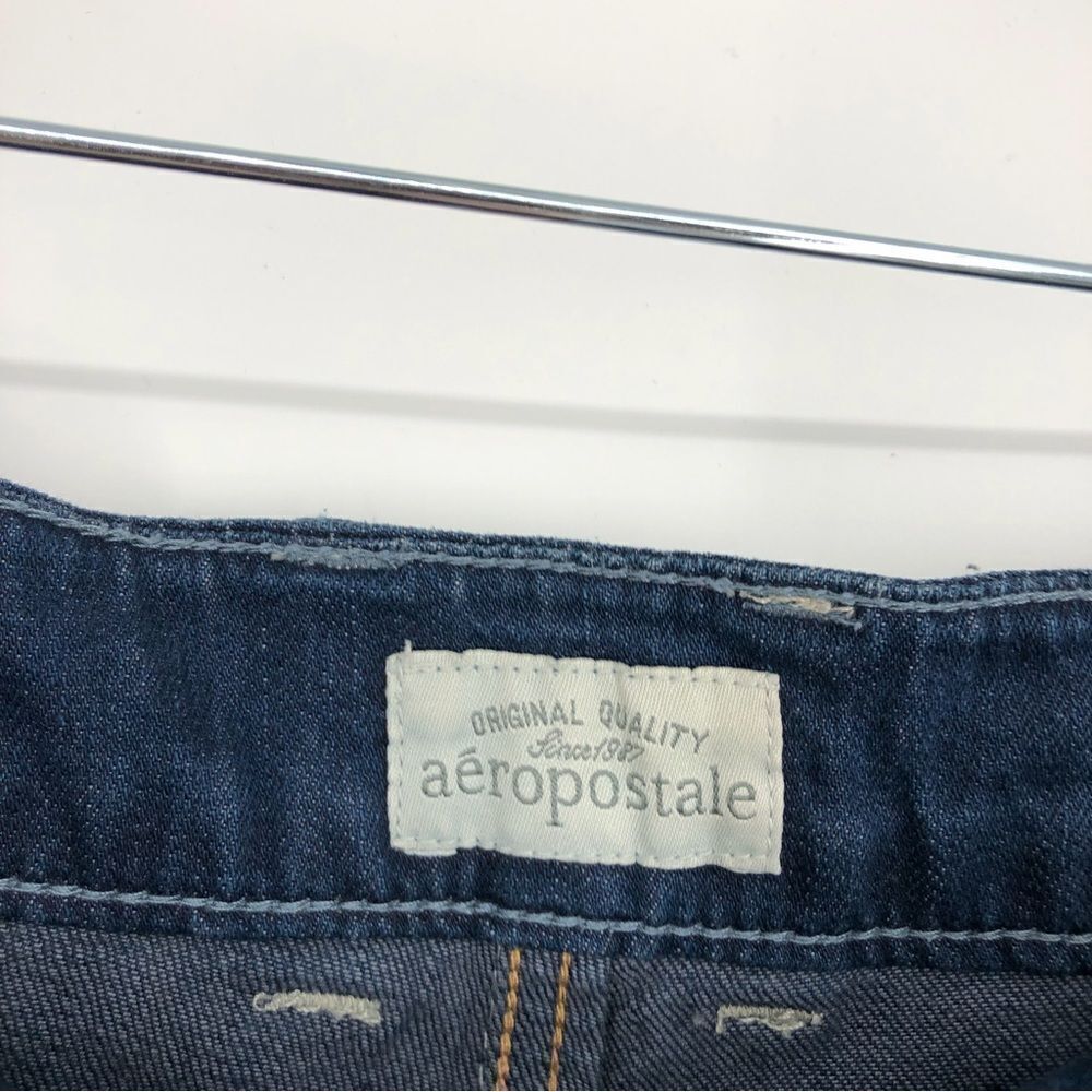 Aeropostale Carlie Super Flare Jeans Dark Wash Size 7/8 - Picture 5 of 10